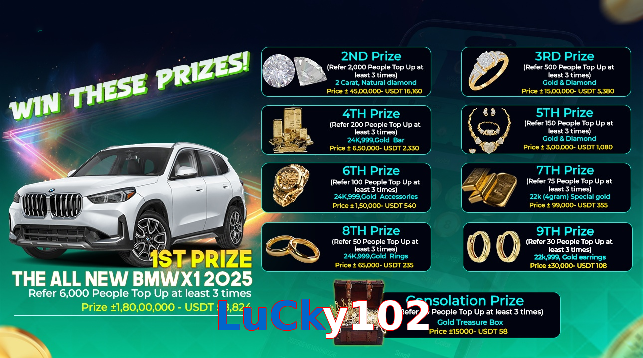 LuCky102 hero visual